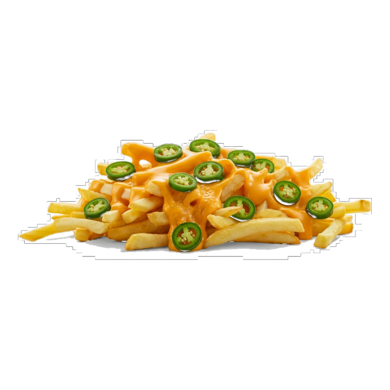 Frites Kajun Cheddar Jalapeños